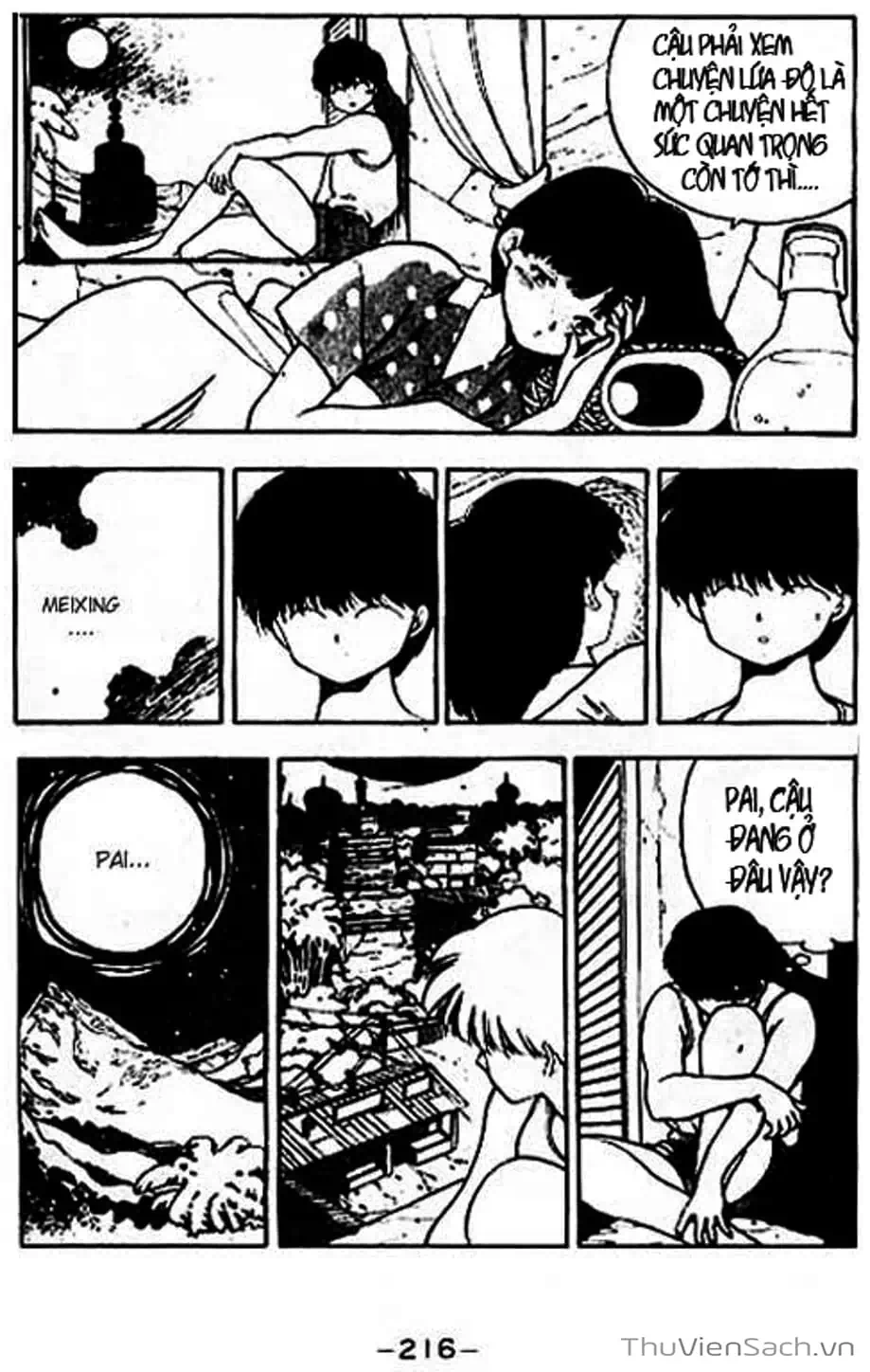 Truyện Tranh Cô Bé Ba Mắt - 3X3 Eyes trang 6