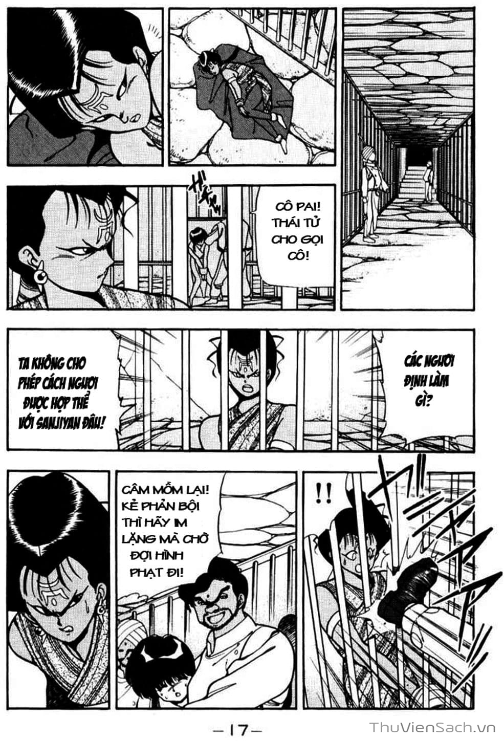 Truyện Tranh Cô Bé Ba Mắt - 3X3 Eyes trang 6