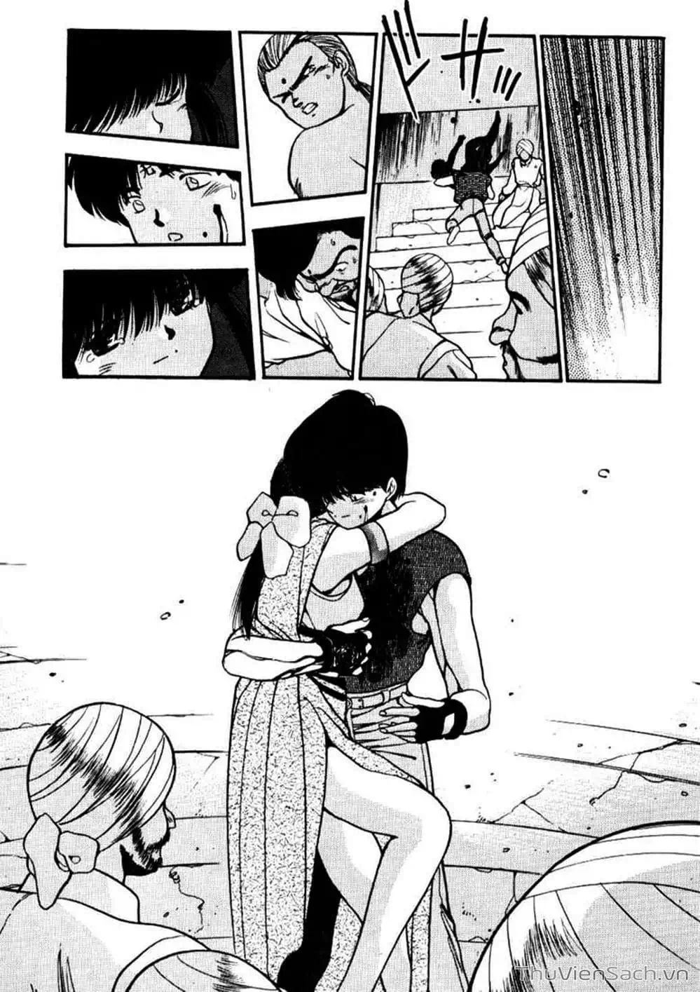 Truyện Tranh Cô Bé Ba Mắt - 3X3 Eyes trang 6