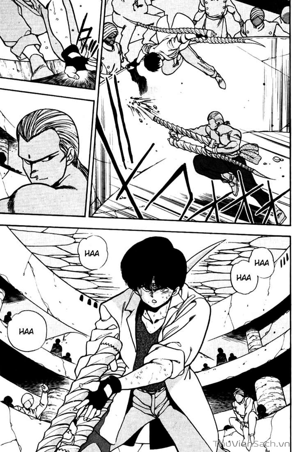 Truyện Tranh Cô Bé Ba Mắt - 3X3 Eyes trang 6