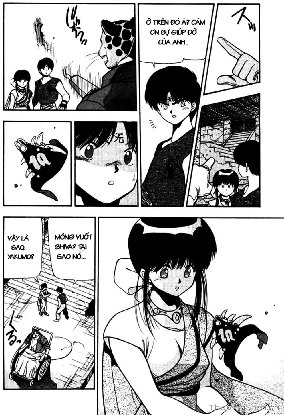 Truyện Tranh Cô Bé Ba Mắt - 3X3 Eyes trang 6