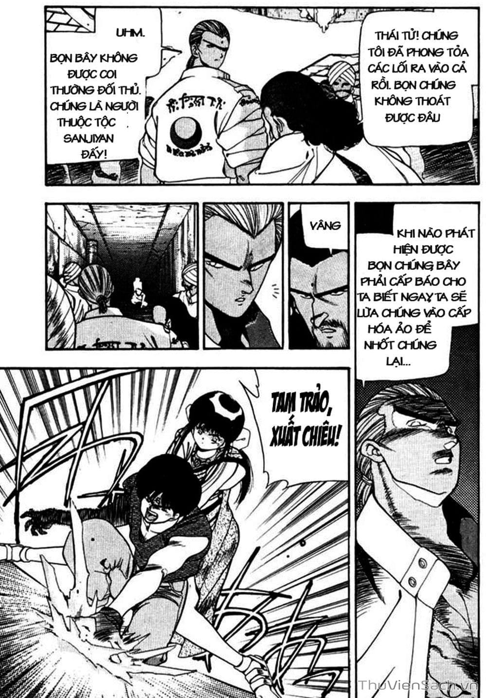 Truyện Tranh Cô Bé Ba Mắt - 3X3 Eyes trang 6