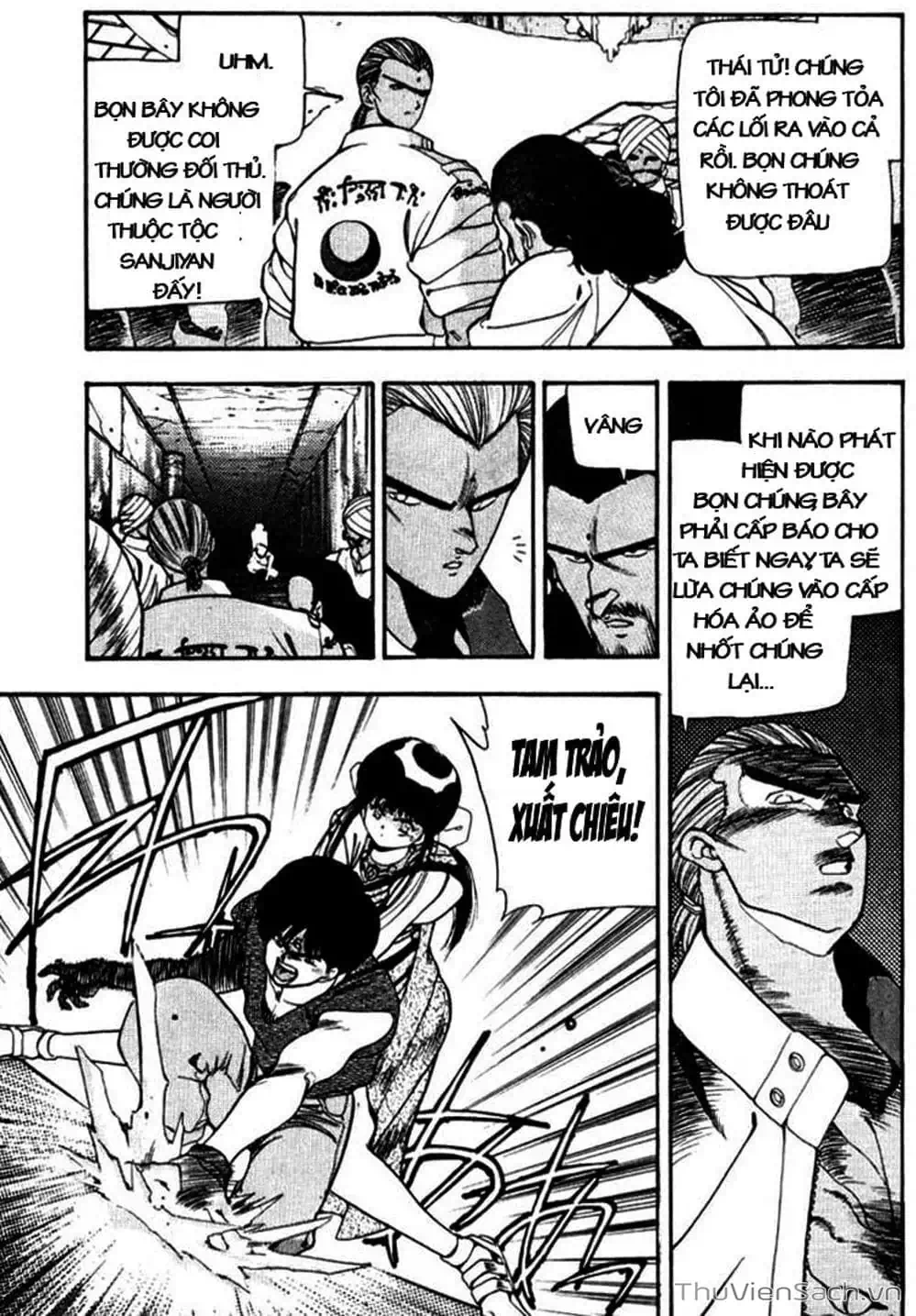 Truyện Tranh Cô Bé Ba Mắt - 3X3 Eyes trang 6