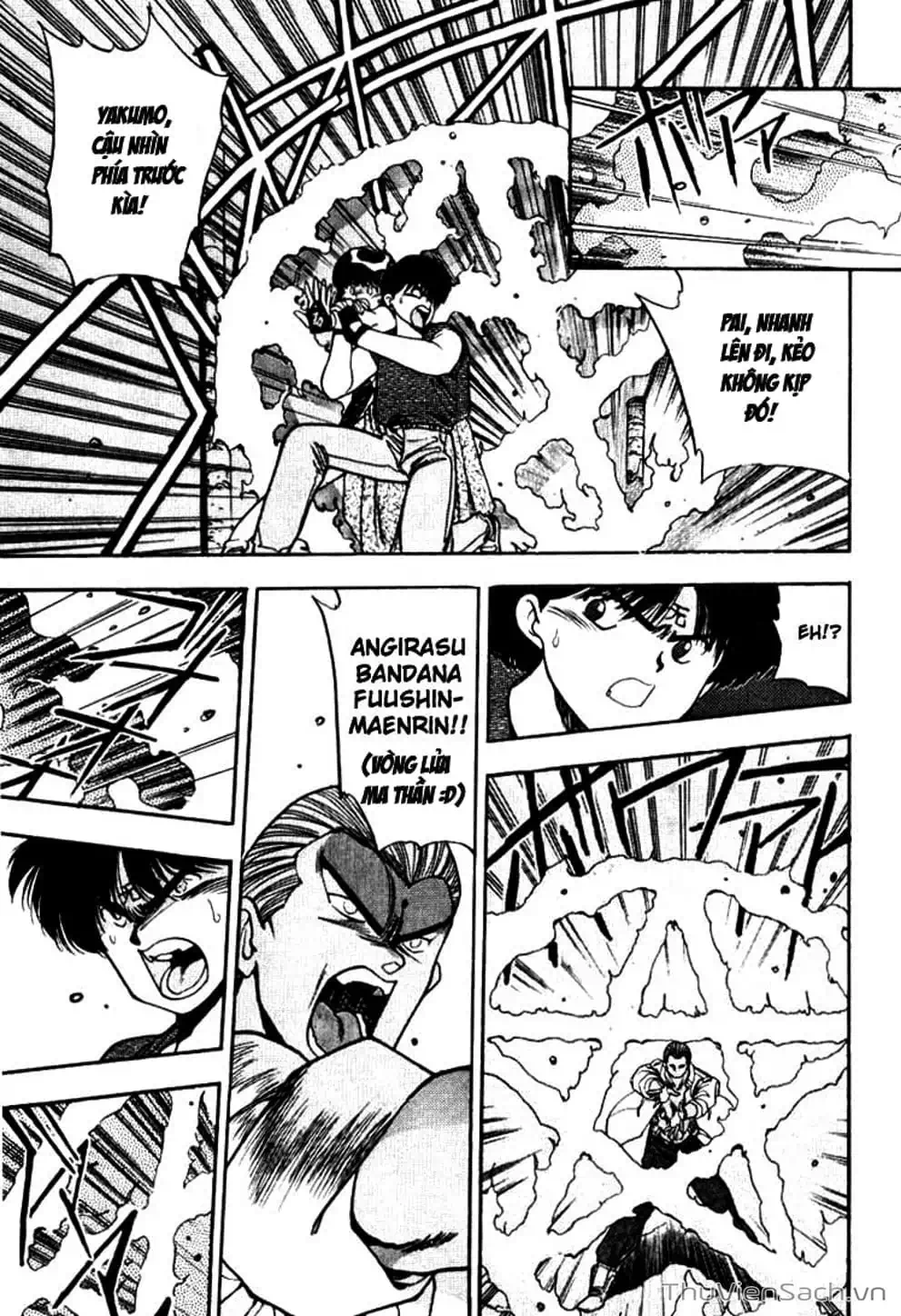 Truyện Tranh Cô Bé Ba Mắt - 3X3 Eyes trang 6