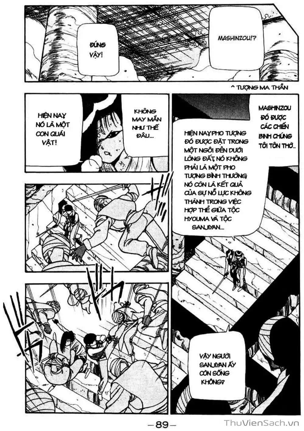 Truyện Tranh Cô Bé Ba Mắt - 3X3 Eyes trang 6