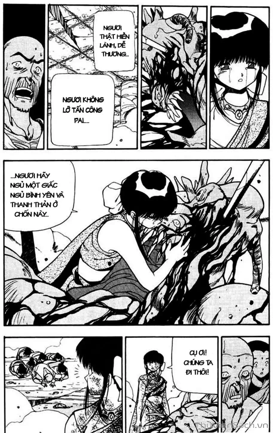 Truyện Tranh Cô Bé Ba Mắt - 3X3 Eyes trang 6