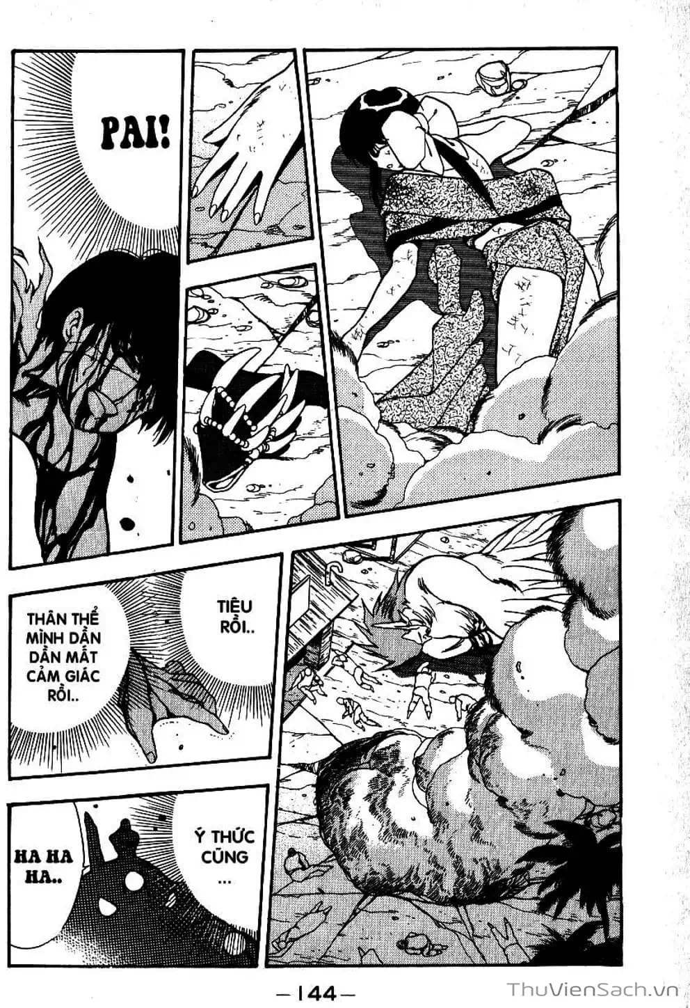 Truyện Tranh Cô Bé Ba Mắt - 3X3 Eyes trang 6