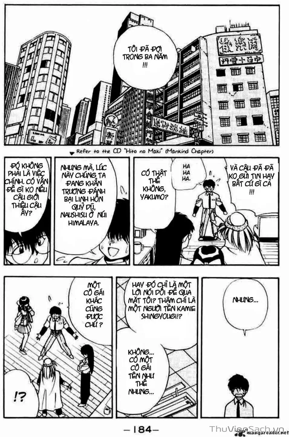 Truyện Tranh Cô Bé Ba Mắt - 3X3 Eyes trang 6