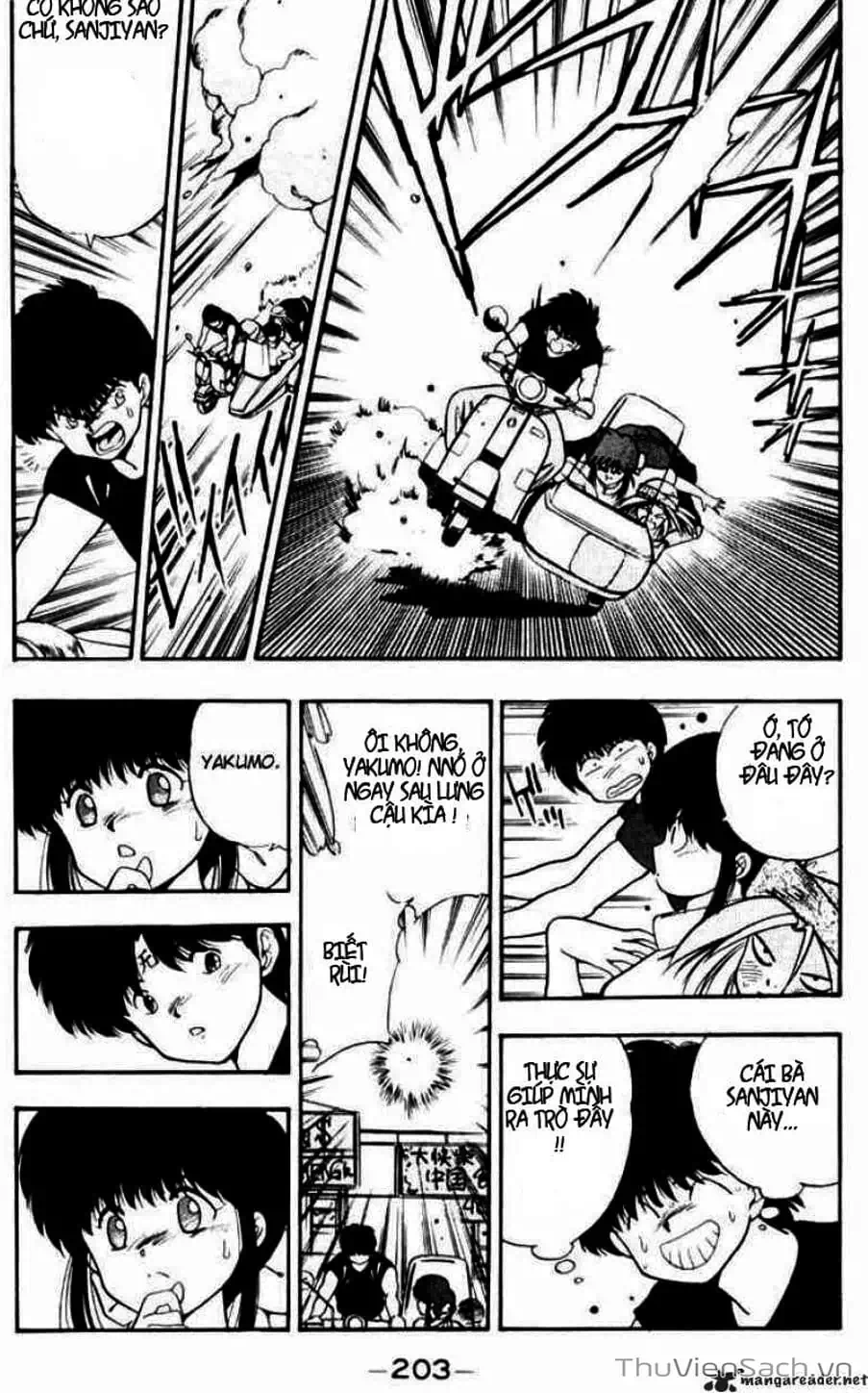 Truyện Tranh Cô Bé Ba Mắt - 3X3 Eyes trang 6