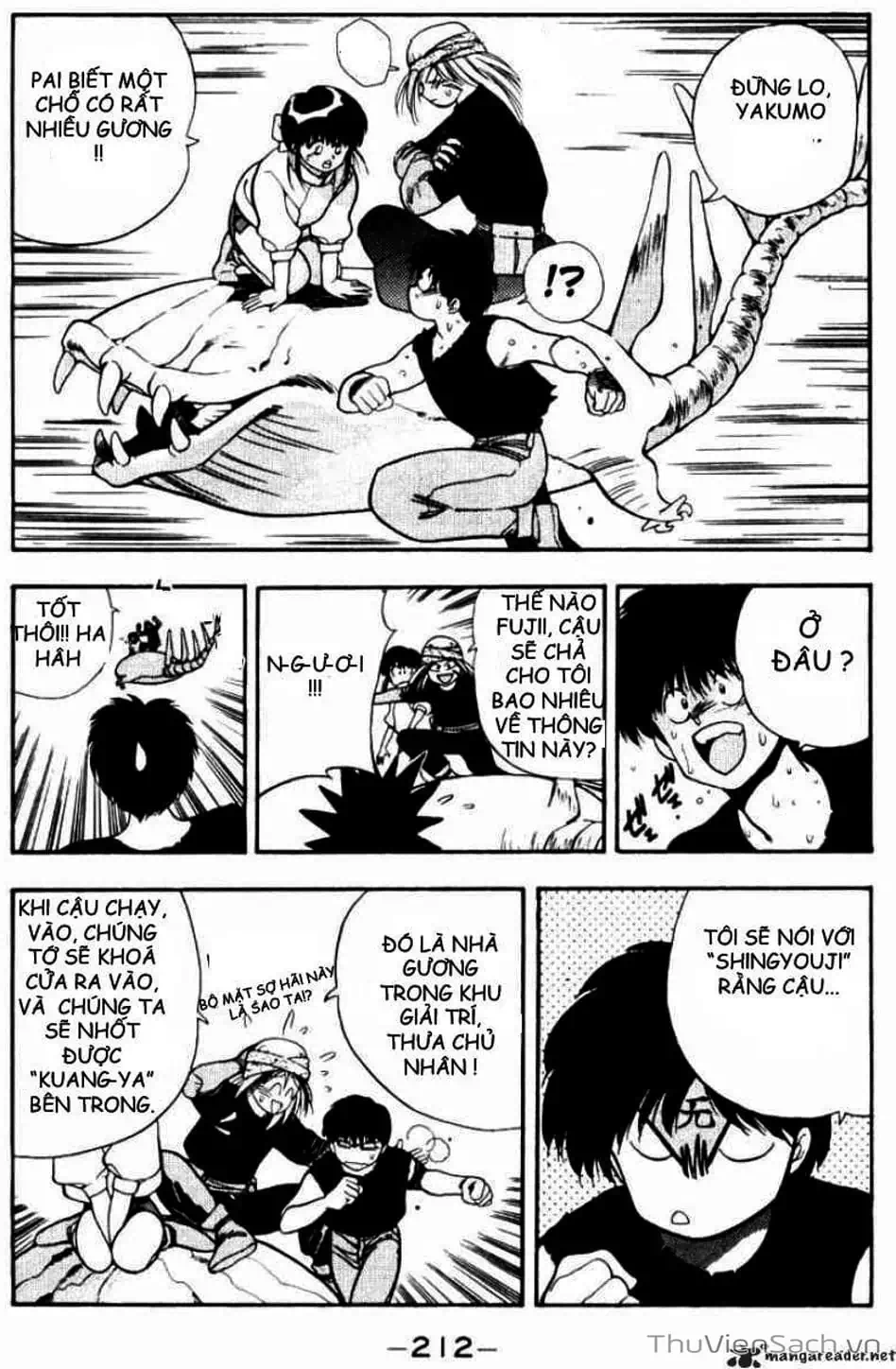 Truyện Tranh Cô Bé Ba Mắt - 3X3 Eyes trang 6