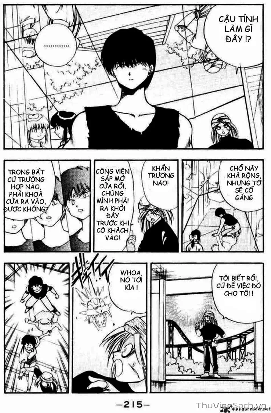 Truyện Tranh Cô Bé Ba Mắt - 3X3 Eyes trang 6