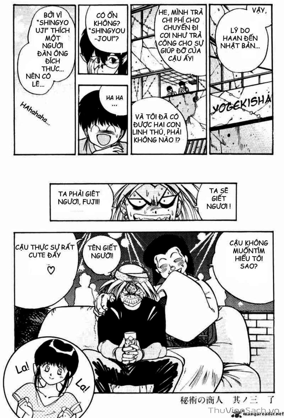 Truyện Tranh Cô Bé Ba Mắt - 3X3 Eyes trang 6