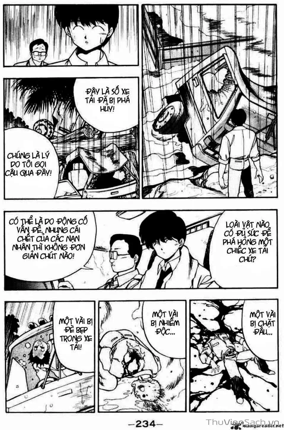 Truyện Tranh Cô Bé Ba Mắt - 3X3 Eyes trang 6