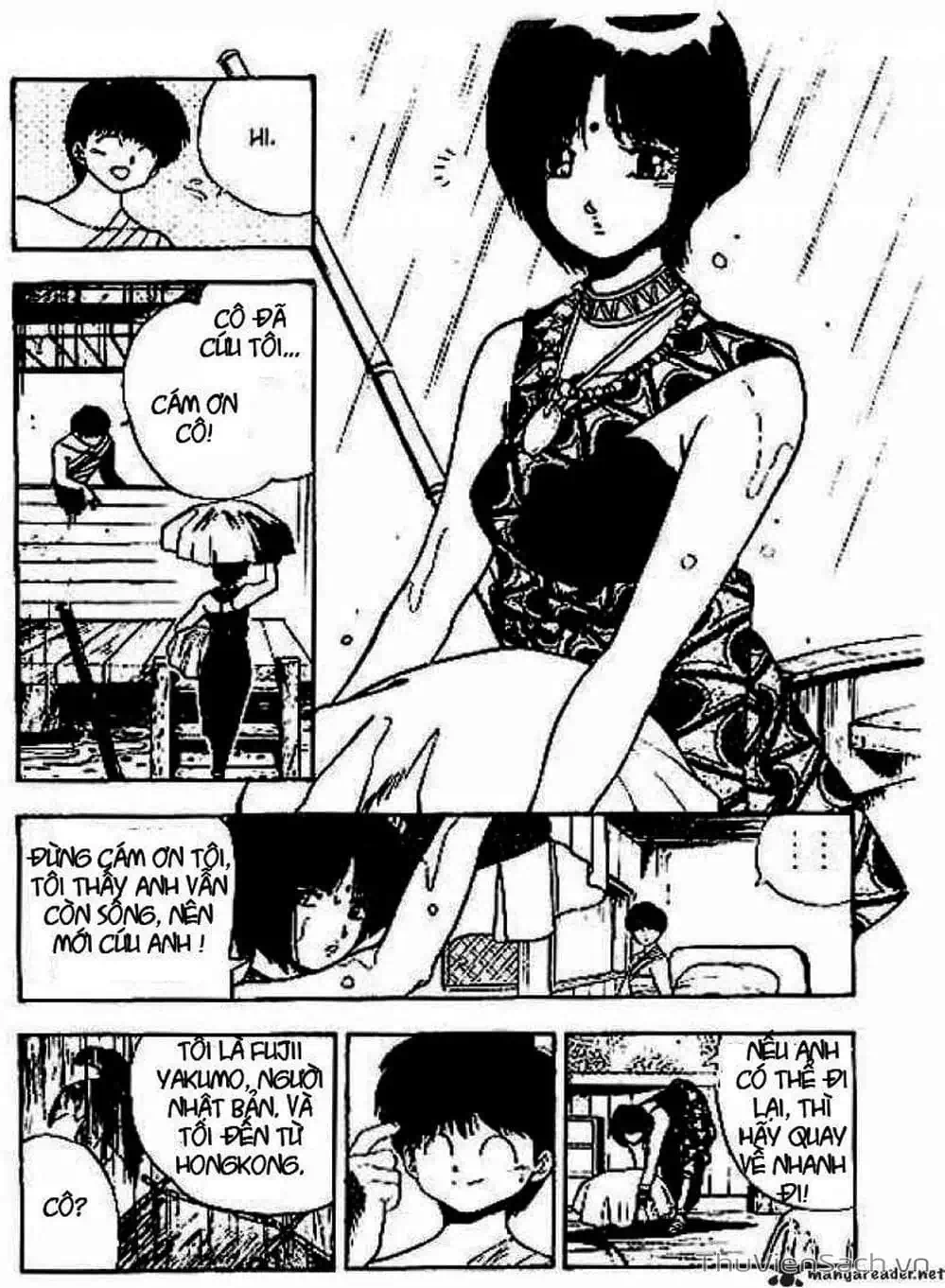 Truyện Tranh Cô Bé Ba Mắt - 3X3 Eyes trang 6