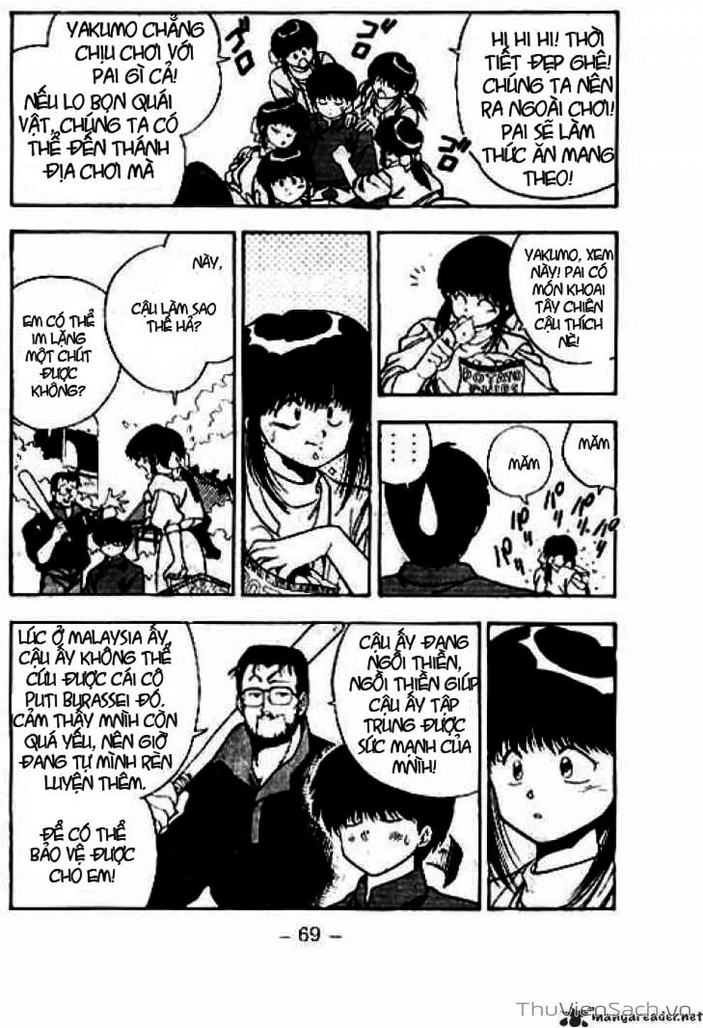 Truyện Tranh Cô Bé Ba Mắt - 3X3 Eyes trang 6