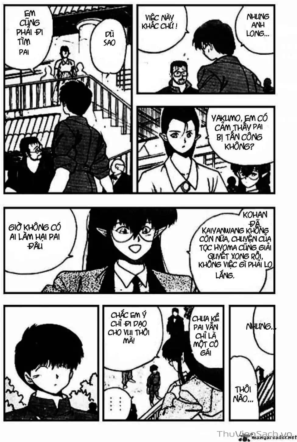 Truyện Tranh Cô Bé Ba Mắt - 3X3 Eyes trang 6