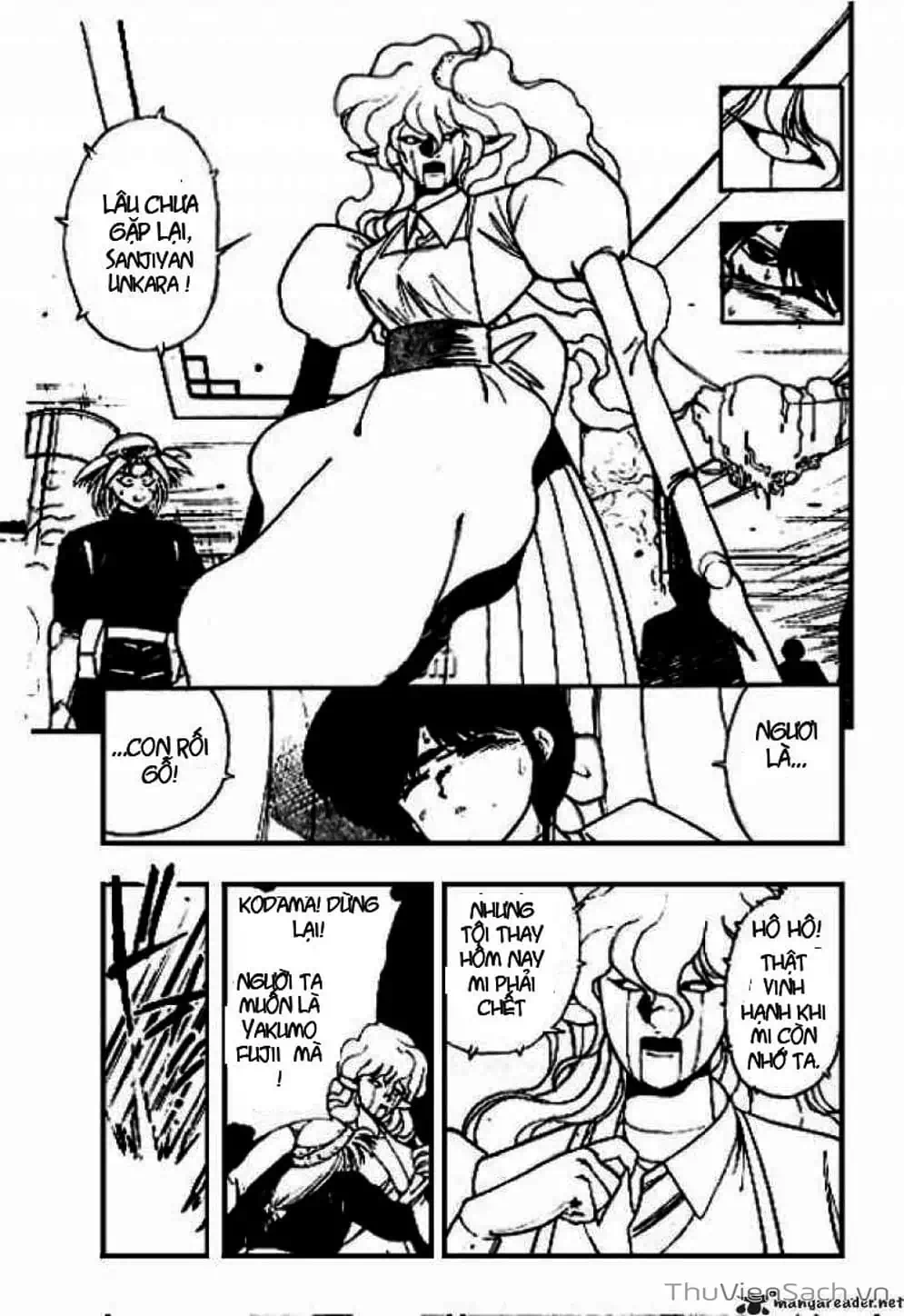 Truyện Tranh Cô Bé Ba Mắt - 3X3 Eyes trang 6