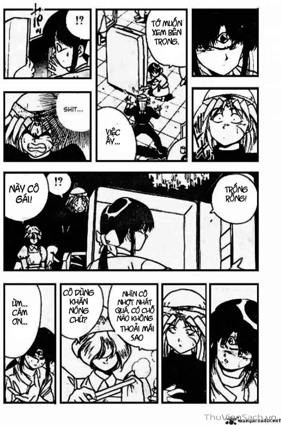 Truyện Tranh Cô Bé Ba Mắt - 3X3 Eyes trang 6