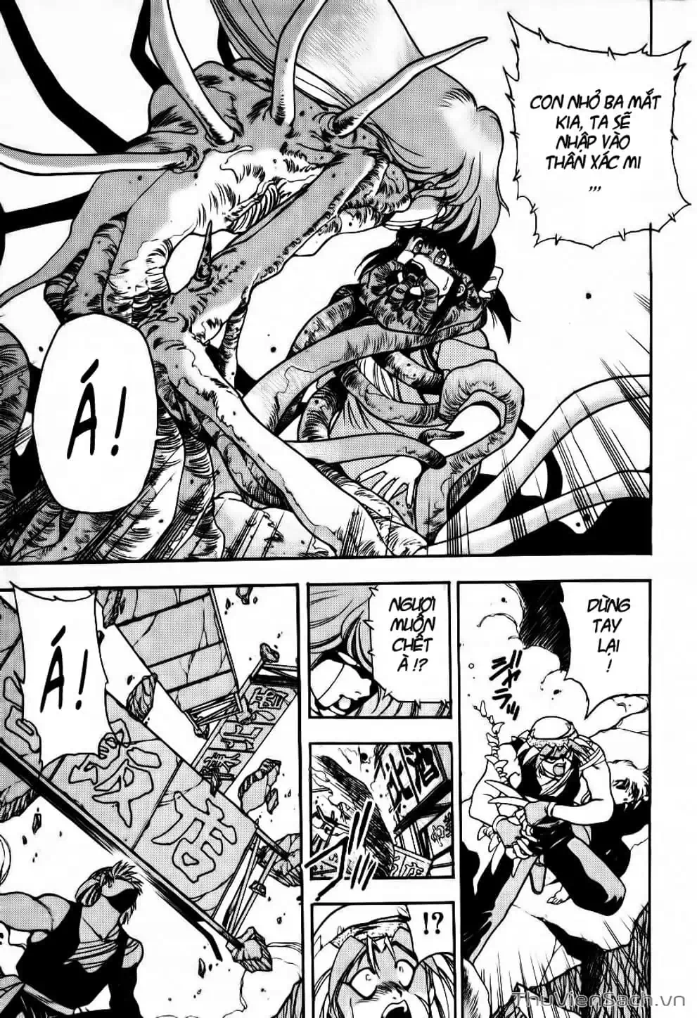 Truyện Tranh Cô Bé Ba Mắt - 3X3 Eyes trang 6