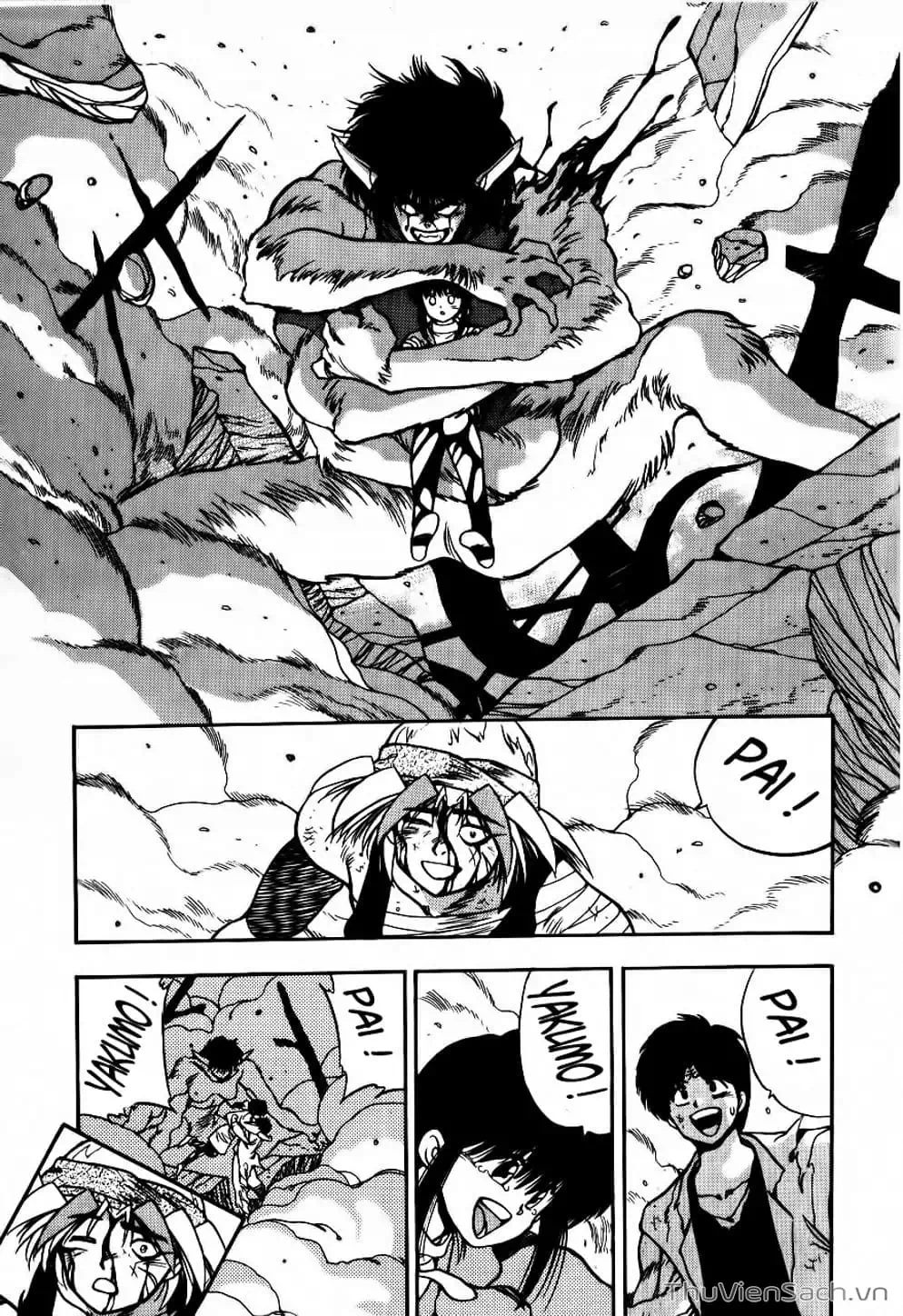 Truyện Tranh Cô Bé Ba Mắt - 3X3 Eyes trang 6