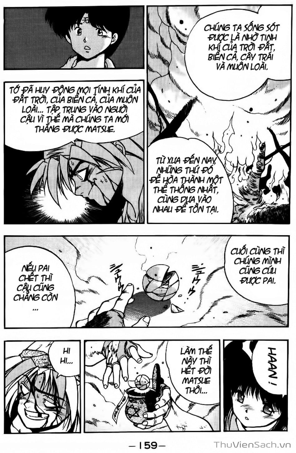 Truyện Tranh Cô Bé Ba Mắt - 3X3 Eyes trang 6