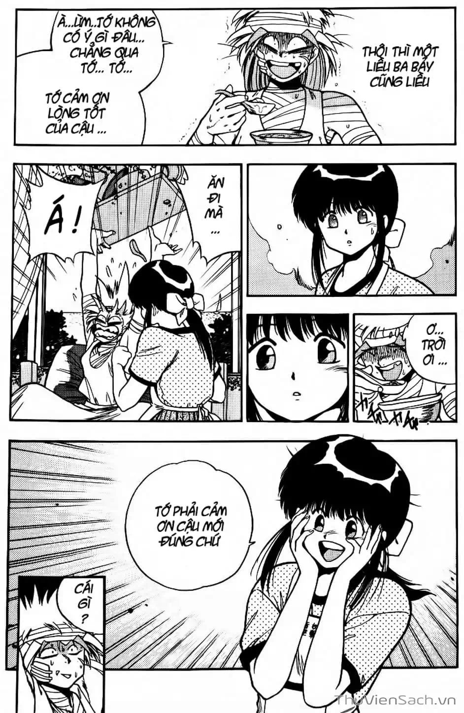 Truyện Tranh Cô Bé Ba Mắt - 3X3 Eyes trang 6