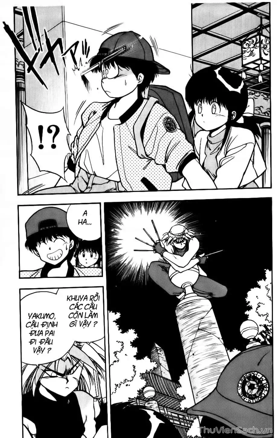 Truyện Tranh Cô Bé Ba Mắt - 3X3 Eyes trang 6