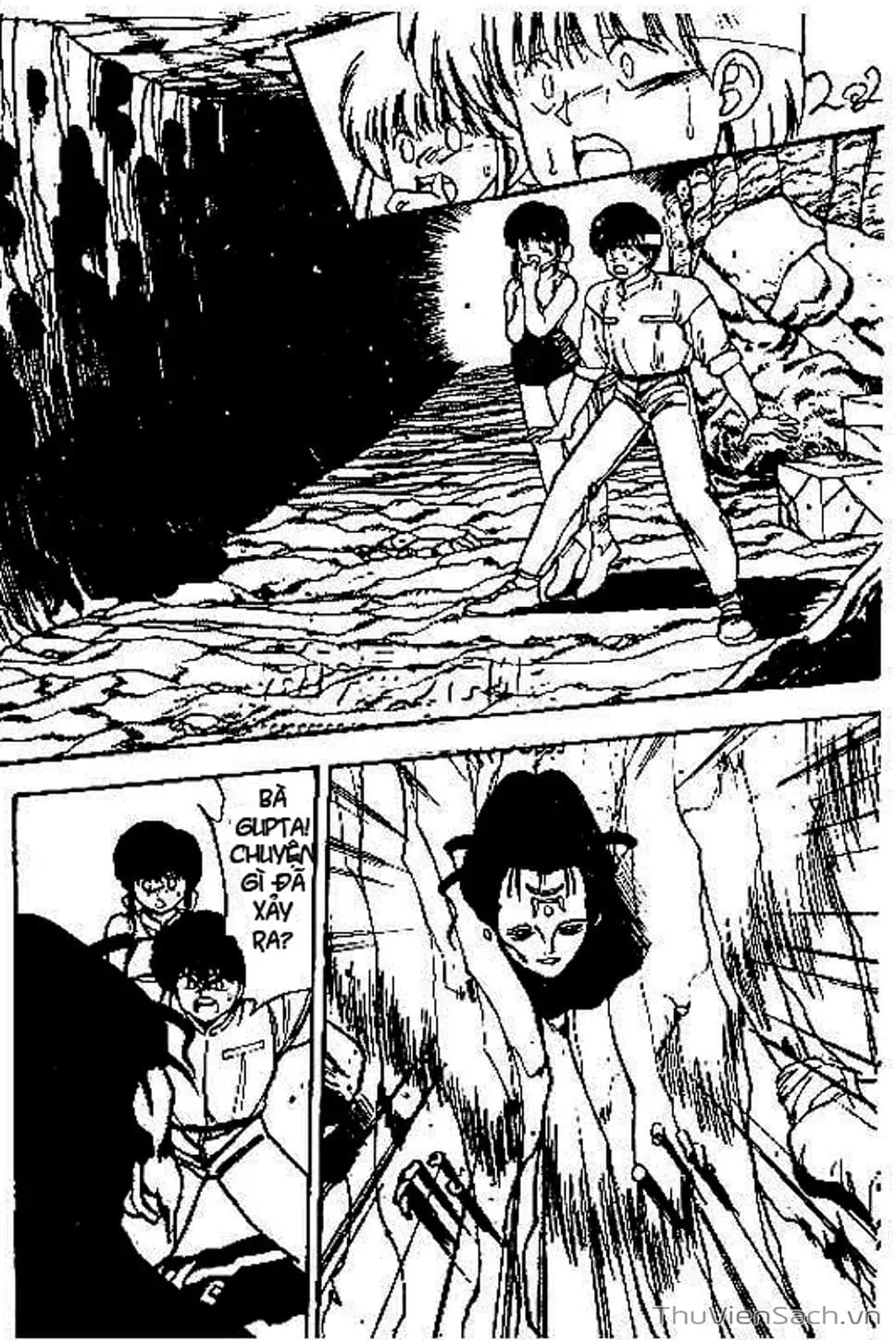 Truyện Tranh Cô Bé Ba Mắt - 3X3 Eyes trang 6