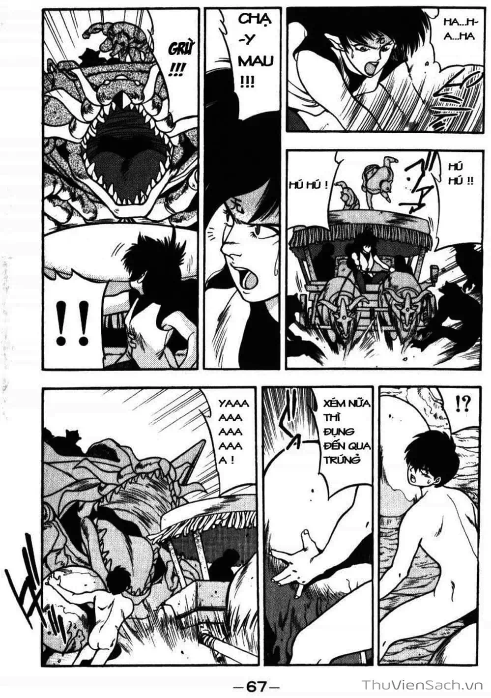 Truyện Tranh Cô Bé Ba Mắt - 3X3 Eyes trang 6