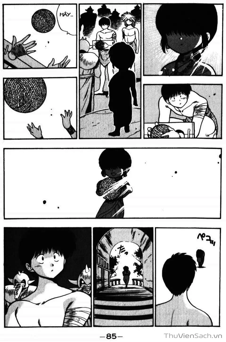 Truyện Tranh Cô Bé Ba Mắt - 3X3 Eyes trang 6