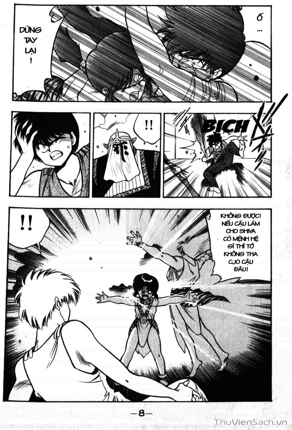 Truyện Tranh Cô Bé Ba Mắt - 3X3 Eyes trang 6