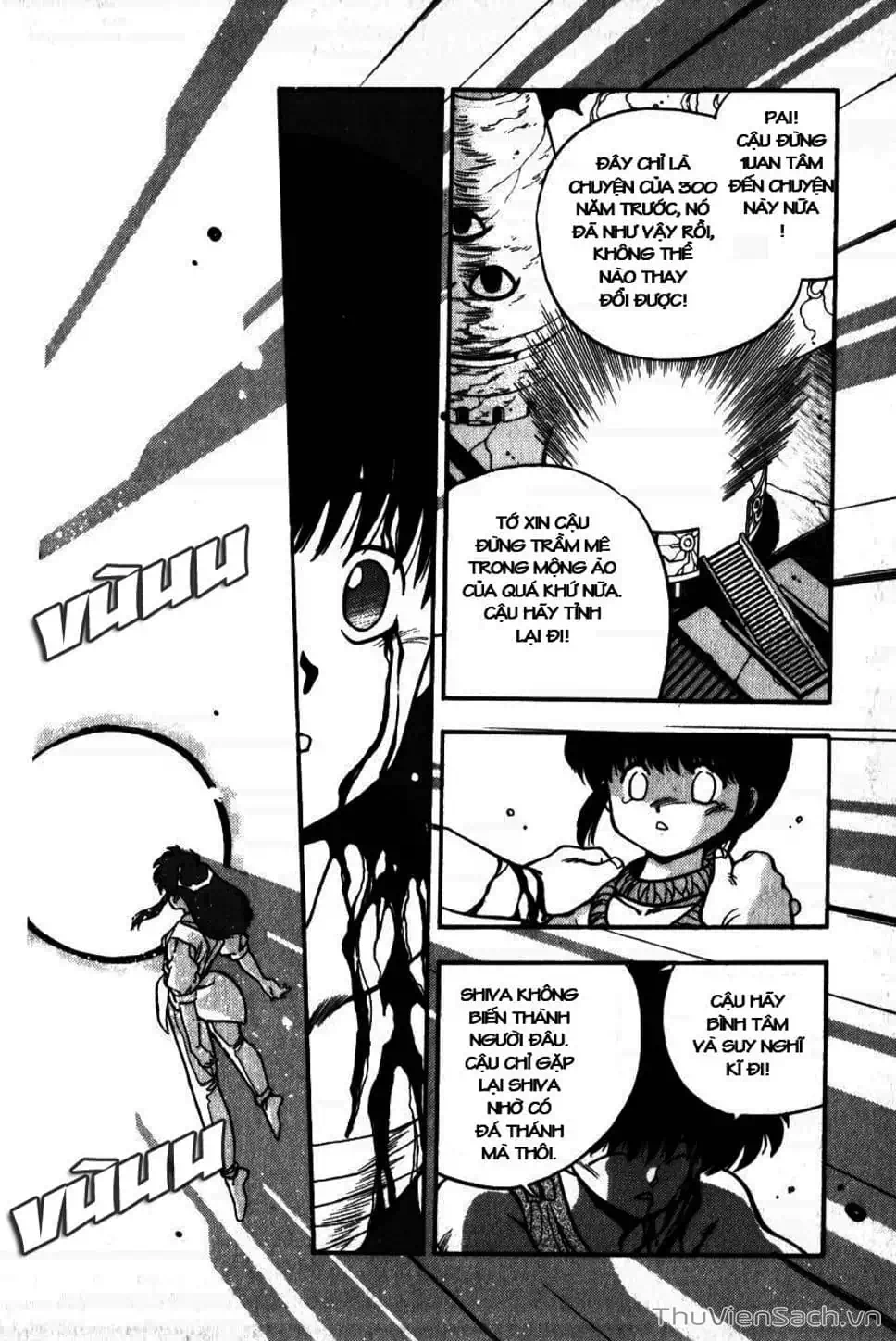 Truyện Tranh Cô Bé Ba Mắt - 3X3 Eyes trang 6