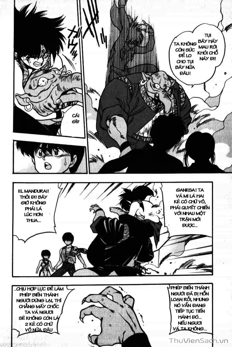 Truyện Tranh Cô Bé Ba Mắt - 3X3 Eyes trang 6