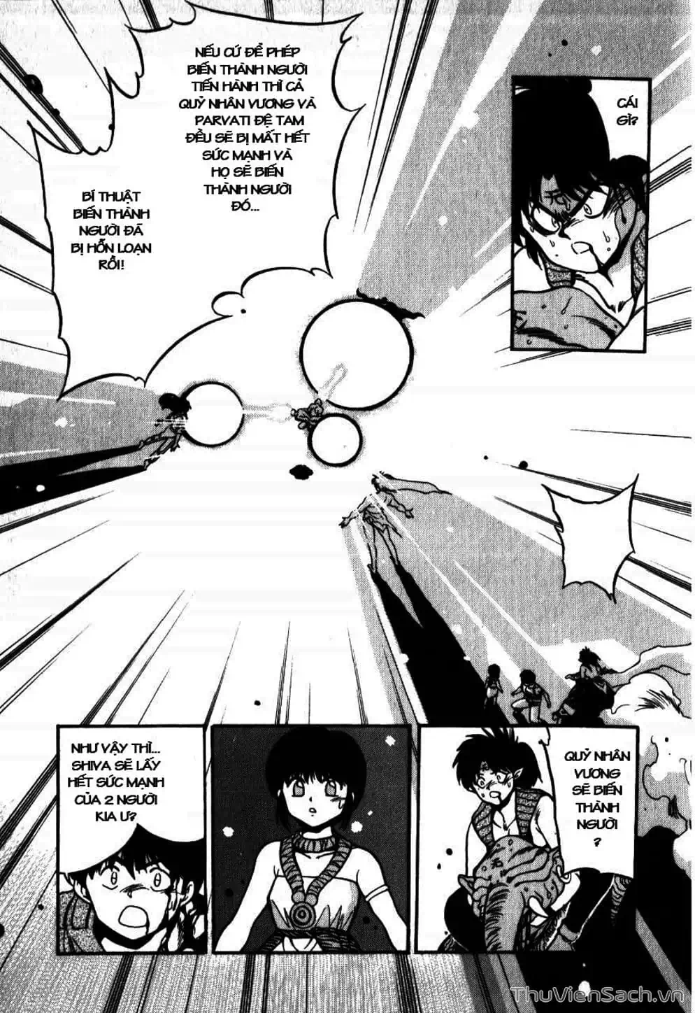 Truyện Tranh Cô Bé Ba Mắt - 3X3 Eyes trang 6