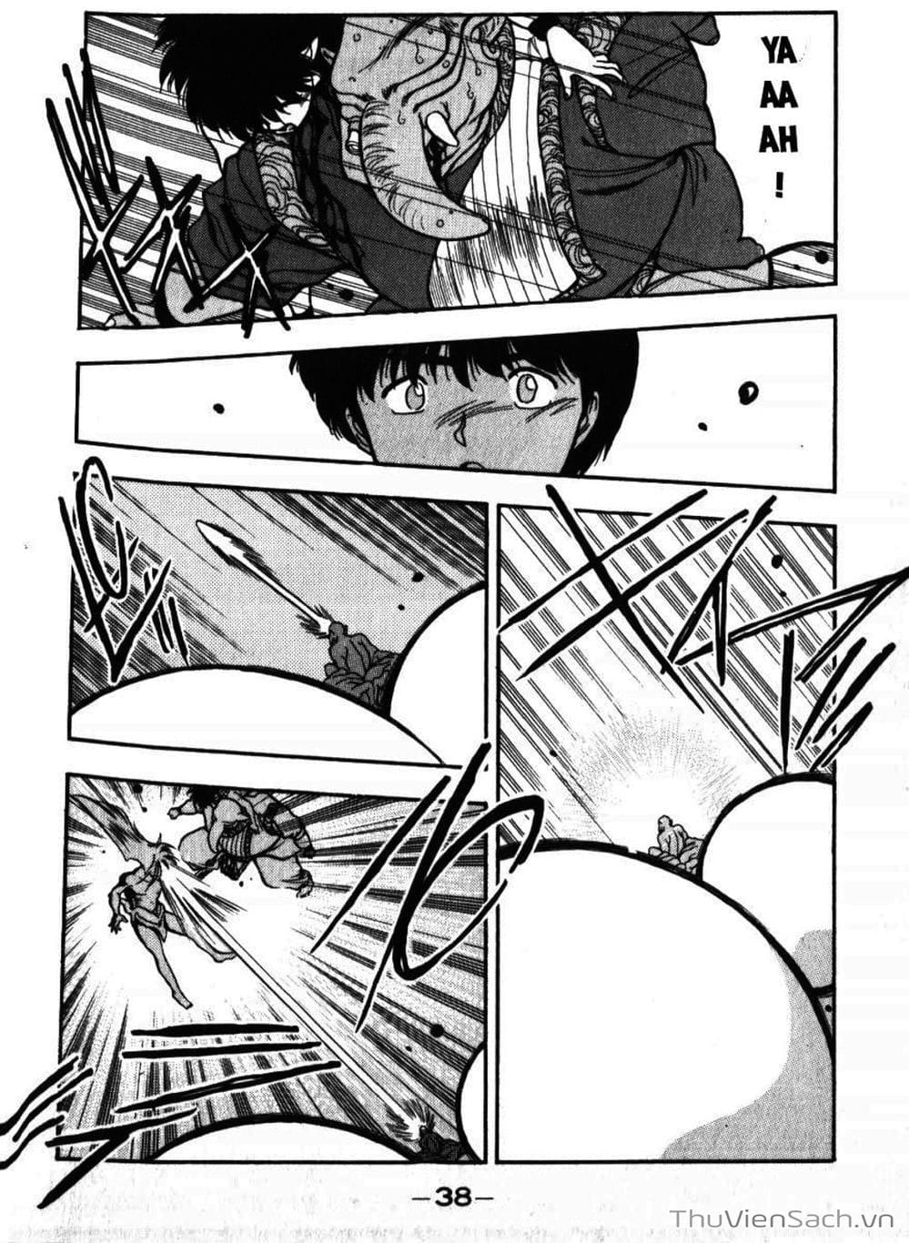 Truyện Tranh Cô Bé Ba Mắt - 3X3 Eyes trang 6