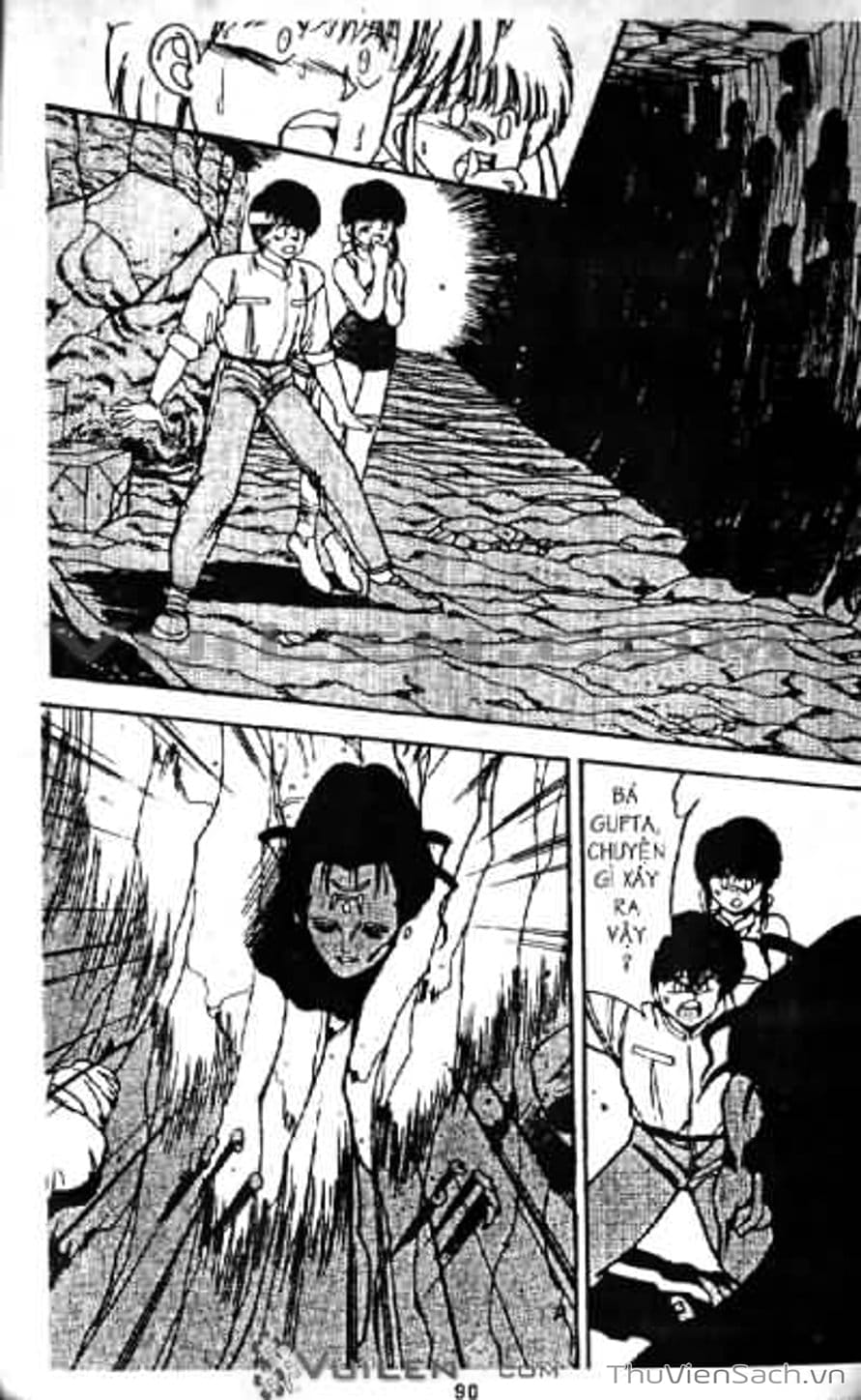 Truyện Tranh Cô Bé Ba Mắt - 3X3 Eyes trang 6