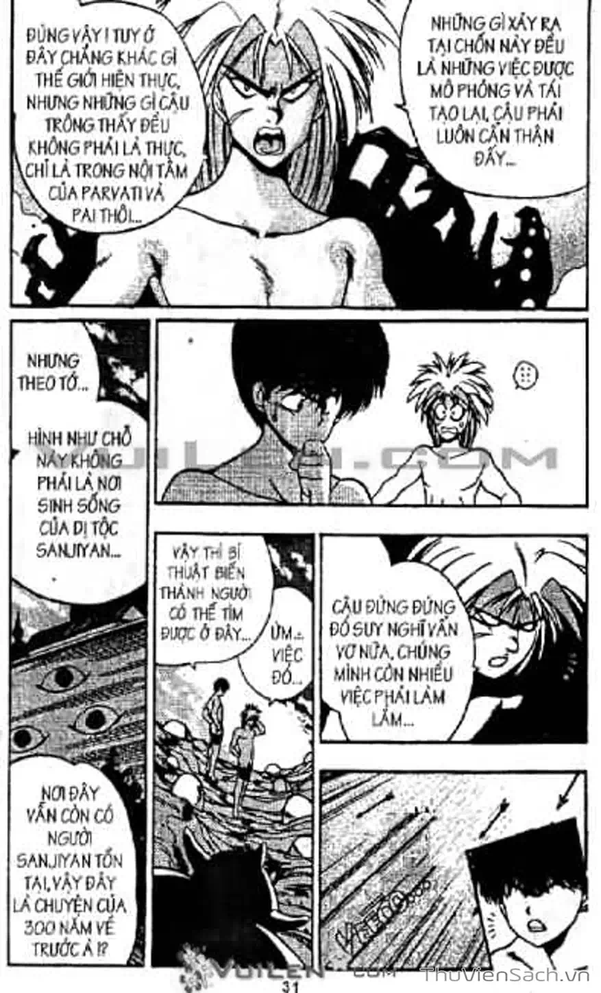 Truyện Tranh Cô Bé Ba Mắt - 3X3 Eyes trang 6