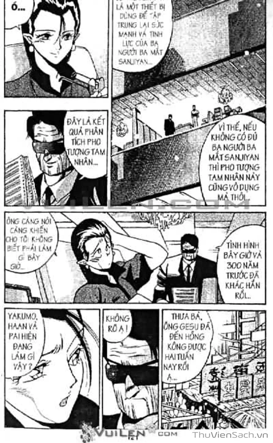 Truyện Tranh Cô Bé Ba Mắt - 3X3 Eyes trang 6