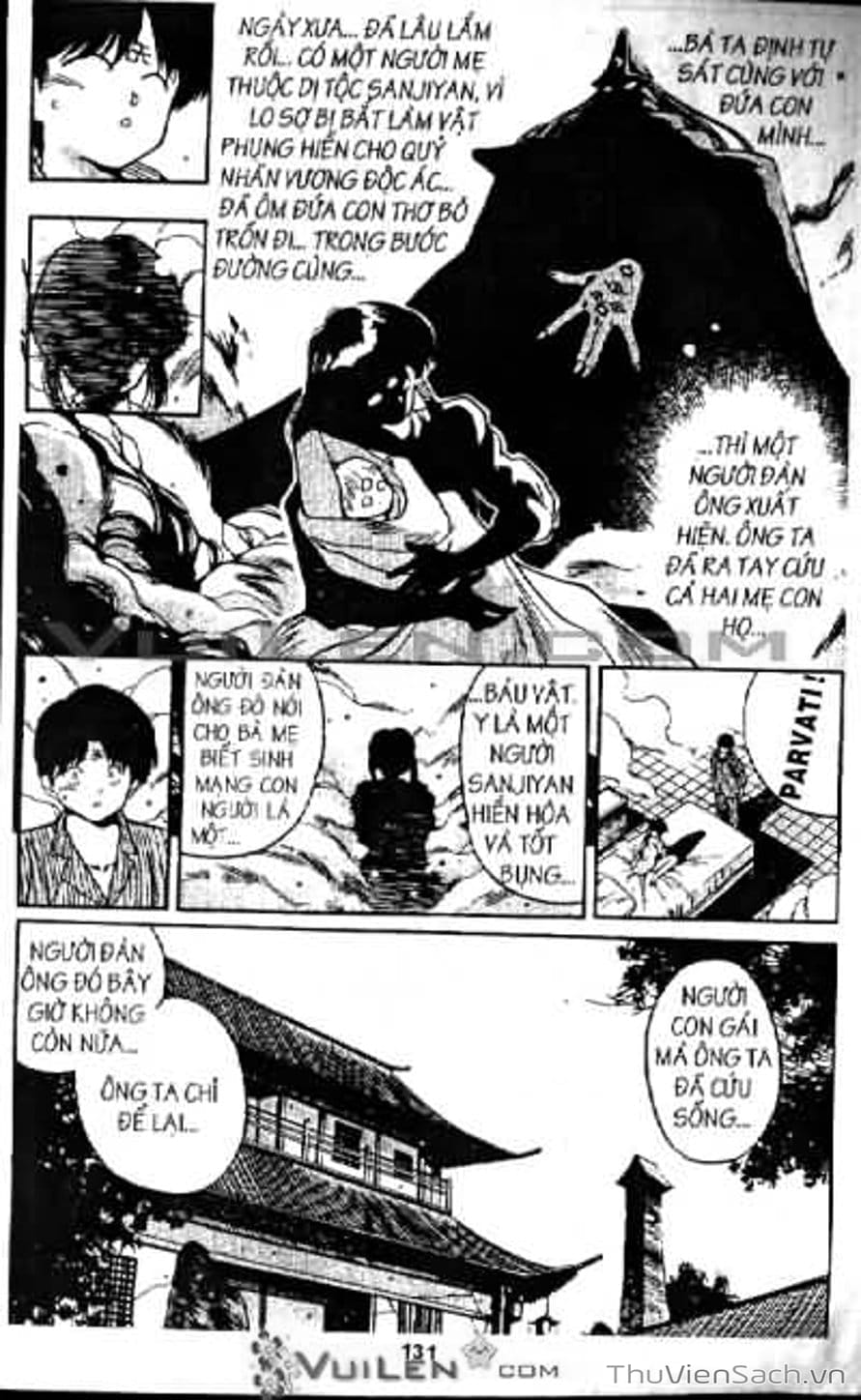 Truyện Tranh Cô Bé Ba Mắt - 3X3 Eyes trang 6