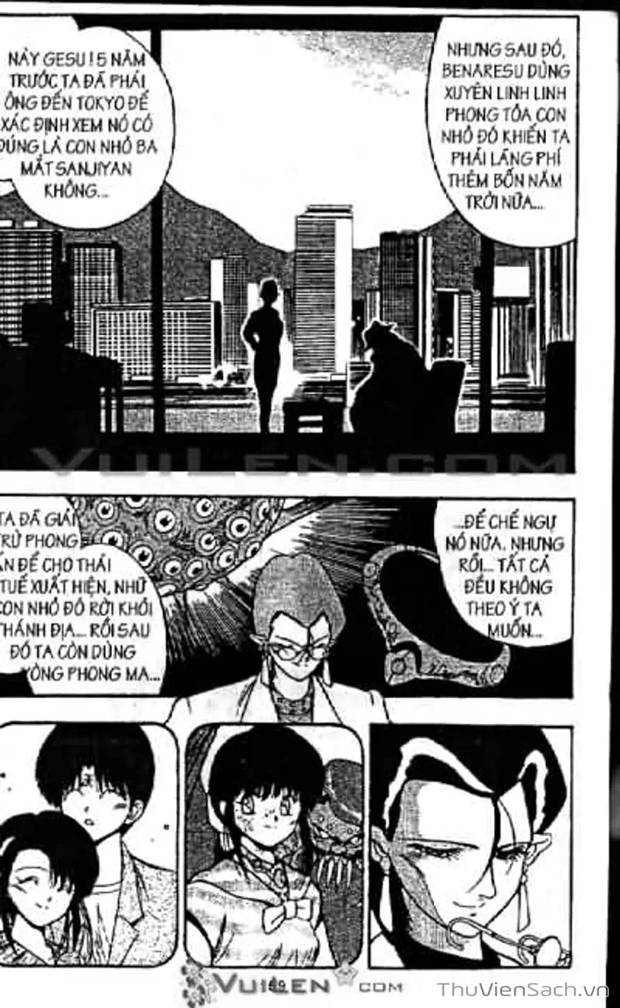Truyện Tranh Cô Bé Ba Mắt - 3X3 Eyes trang 6