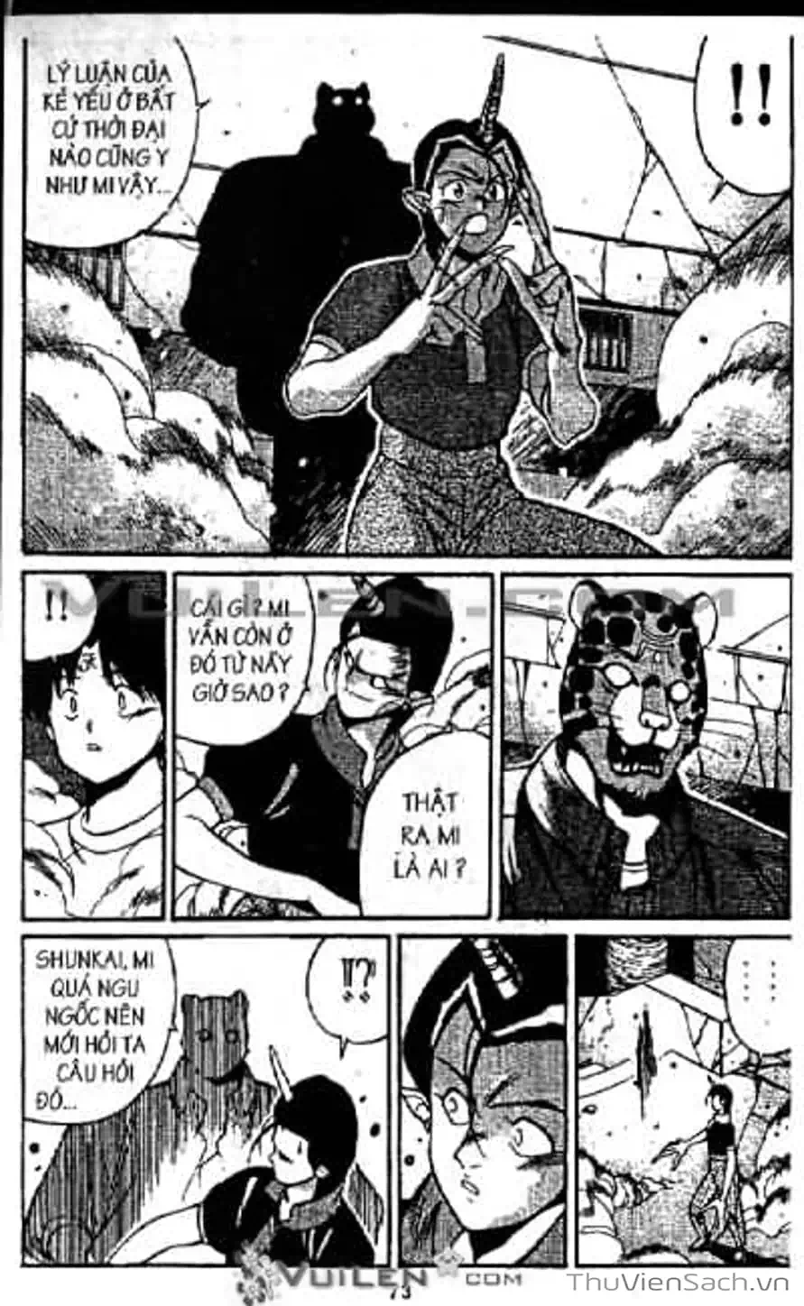 Truyện Tranh Cô Bé Ba Mắt - 3X3 Eyes trang 6