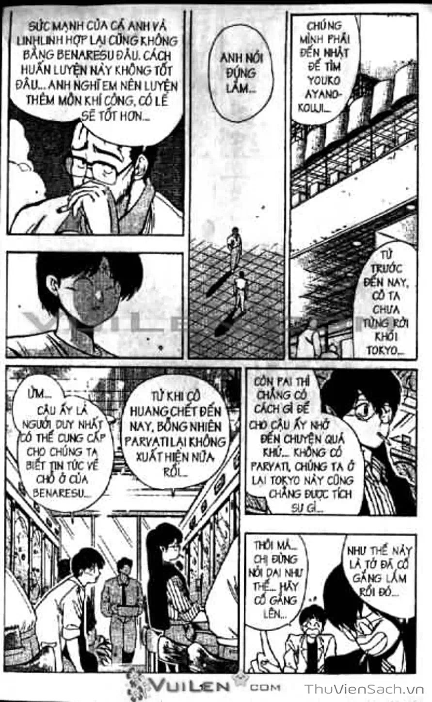 Truyện Tranh Cô Bé Ba Mắt - 3X3 Eyes trang 6