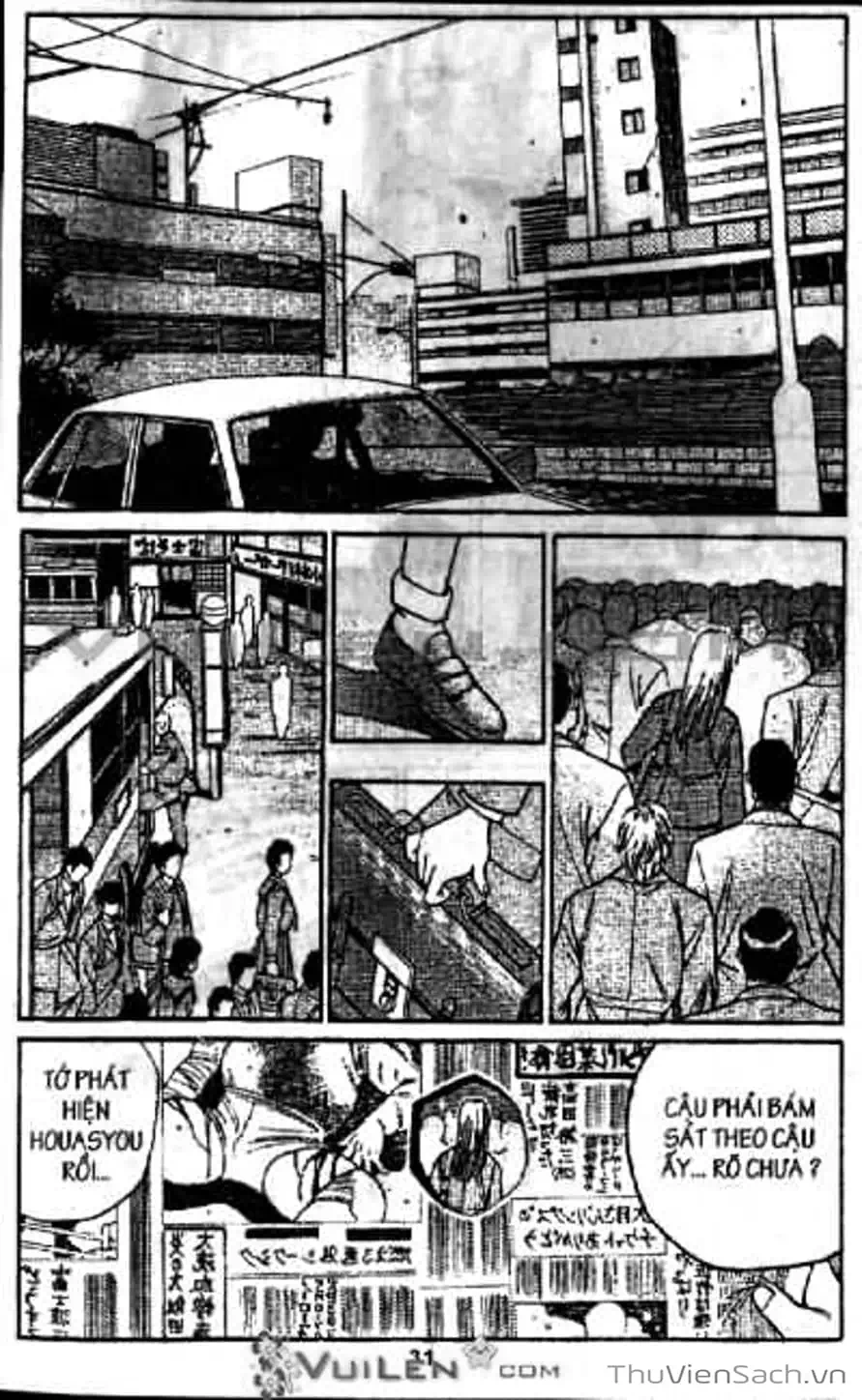 Truyện Tranh Cô Bé Ba Mắt - 3X3 Eyes trang 6