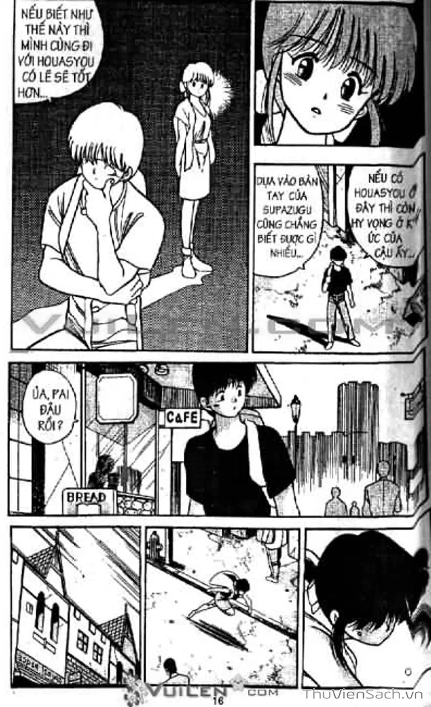 Truyện Tranh Cô Bé Ba Mắt - 3X3 Eyes trang 6