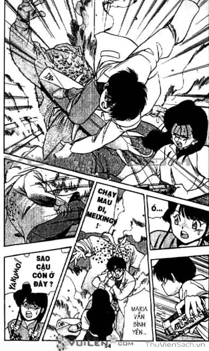 Truyện Tranh Cô Bé Ba Mắt - 3X3 Eyes trang 6