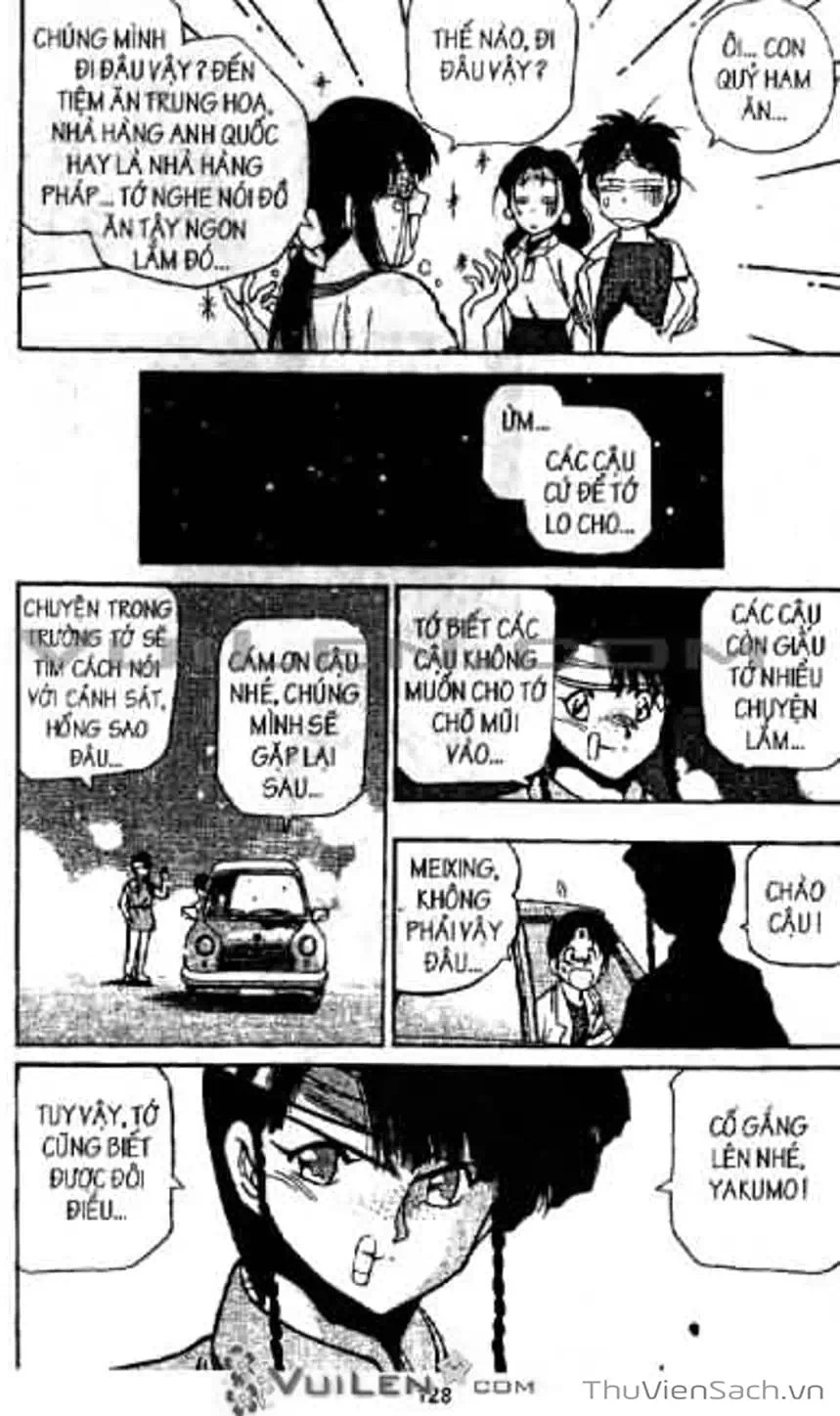 Truyện Tranh Cô Bé Ba Mắt - 3X3 Eyes trang 6