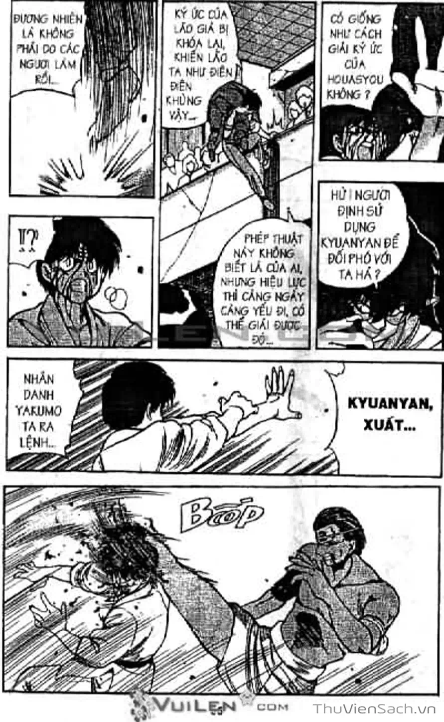 Truyện Tranh Cô Bé Ba Mắt - 3X3 Eyes trang 6