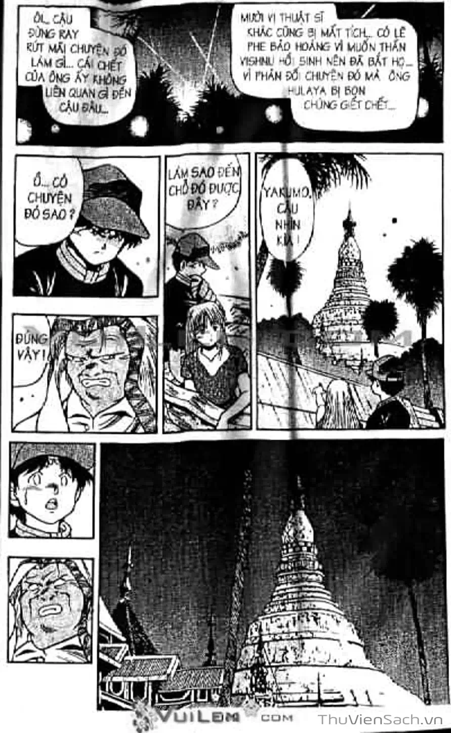 Truyện Tranh Cô Bé Ba Mắt - 3X3 Eyes trang 6