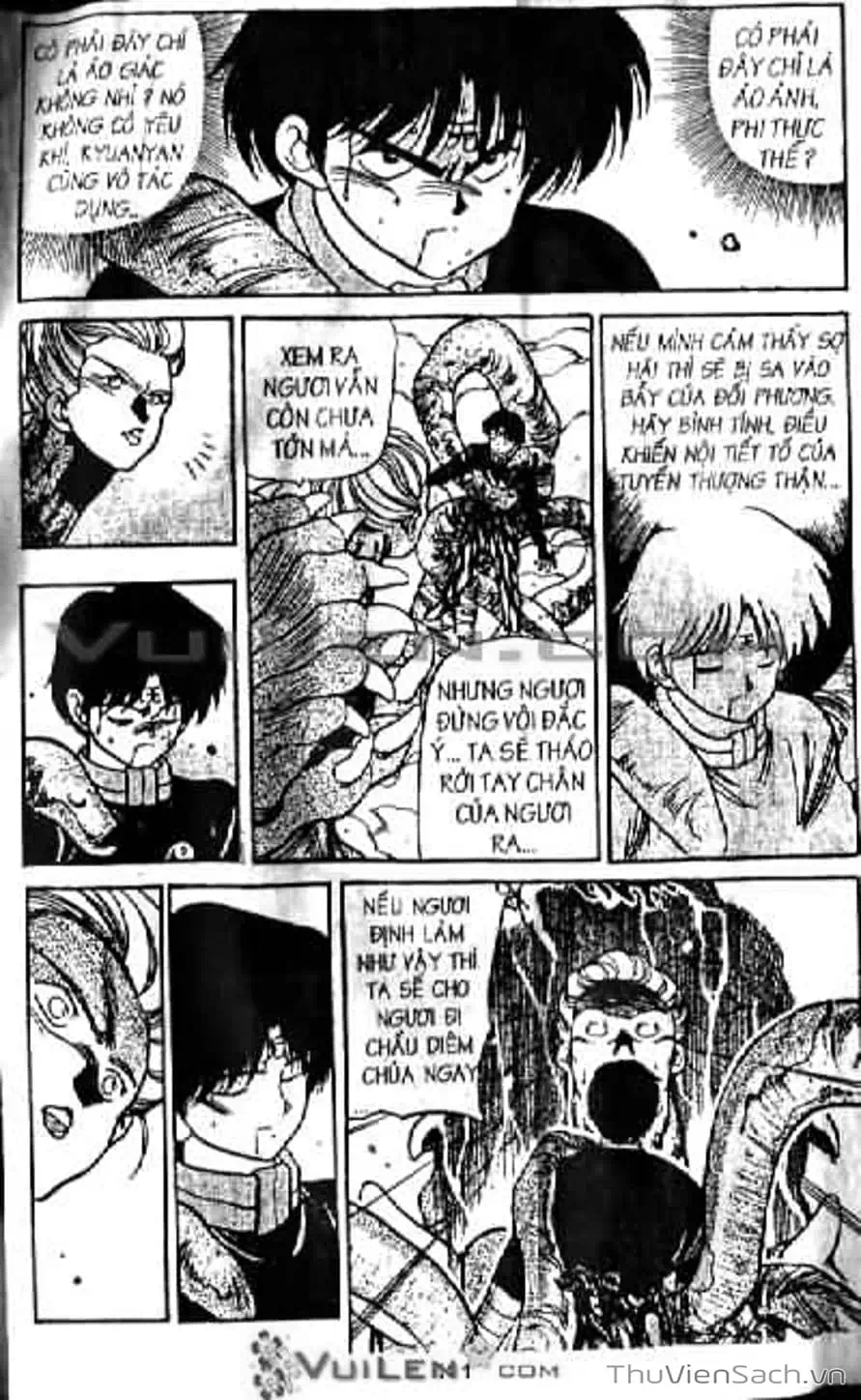 Truyện Tranh Cô Bé Ba Mắt - 3X3 Eyes trang 6