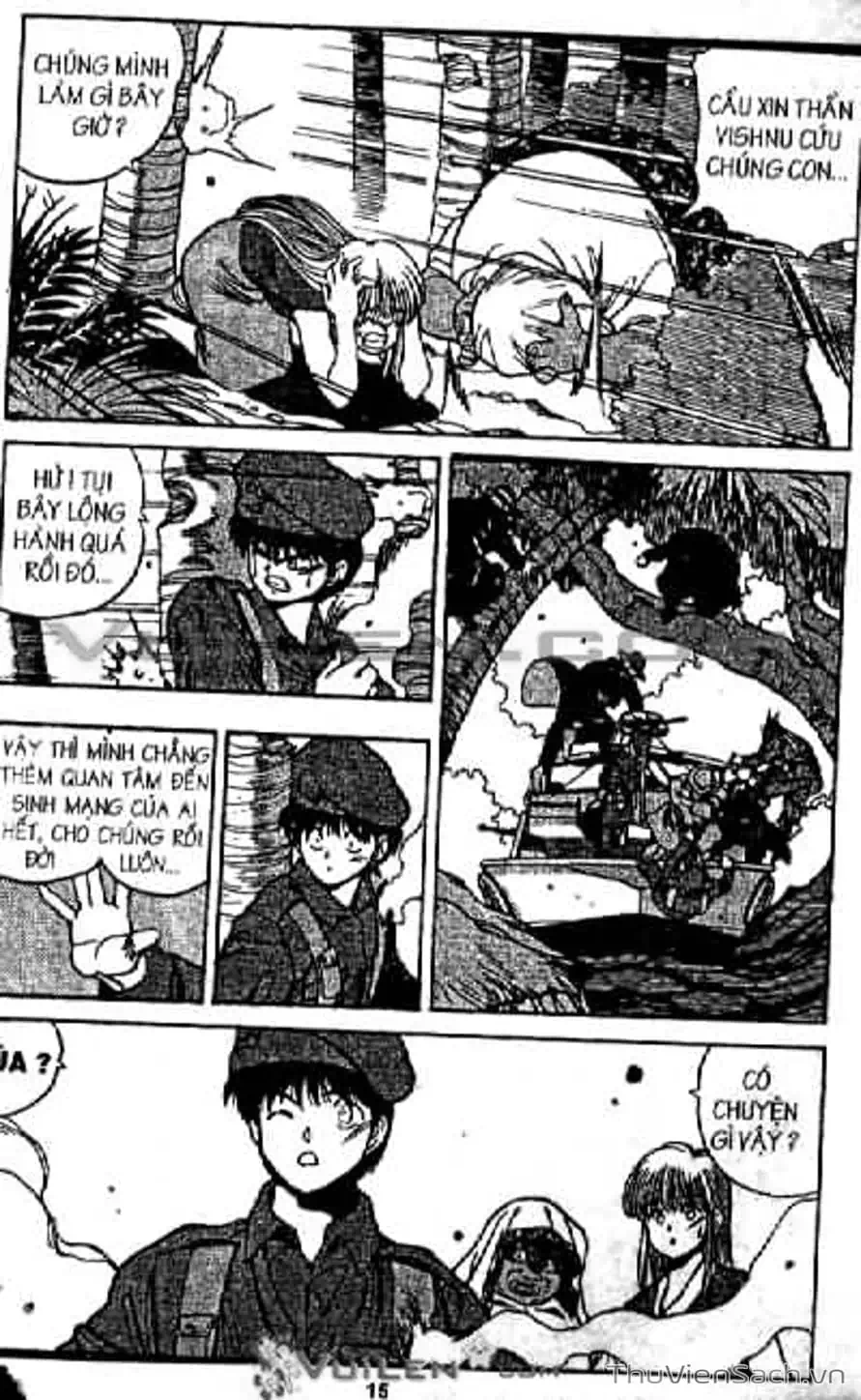 Truyện Tranh Cô Bé Ba Mắt - 3X3 Eyes trang 6